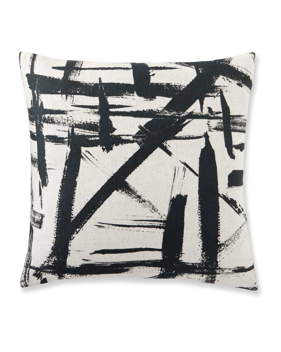 Kinetic Decorative Pillow, Carbon